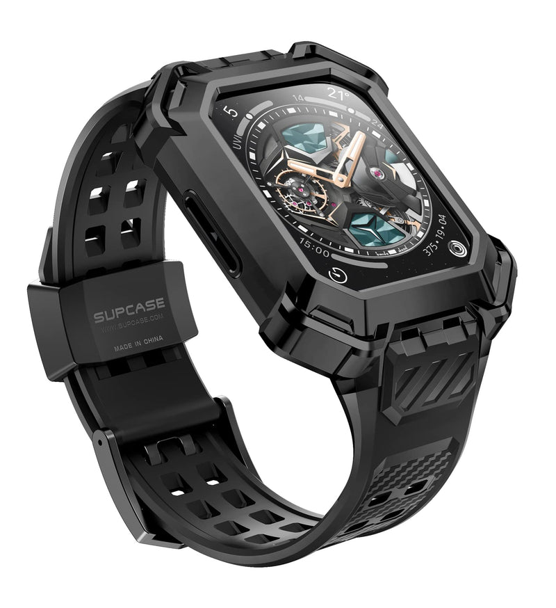 SUPCASE Unicorn Beetle Band Designed for Apple Watch Series 8/7/6/SE/5/4 [45/44mm], Rugged Protective Case with Strap Bands