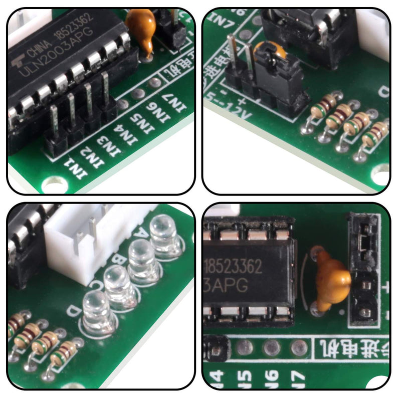 [AUSTRALIA] - 6 PCS 28BYJ-48 ULN2003 5V Stepper Motor + ULN2003 Driver Board 