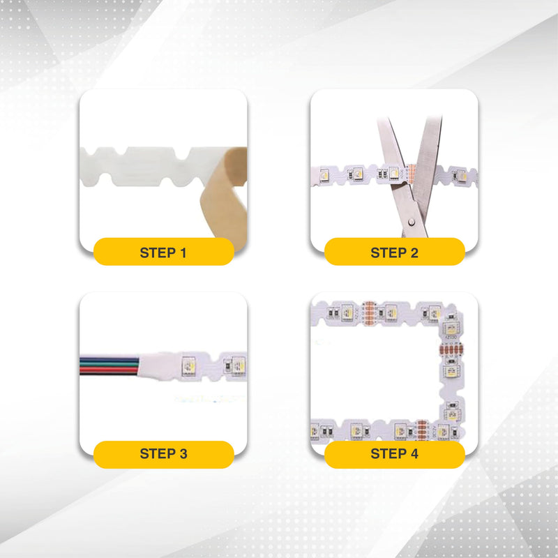 [AUSTRALIA] - LED Lighting 12V 16.4ft UL 5050 SMD Zig-Zag LED Strip Lights Dimmable 660lm/m 6.2W/m 300 LEDs 60 LEDs/m IP33 Non-Waterproof. S Shape Angle Turning Capable (RGB) RGB (Red, Green, Blue) 