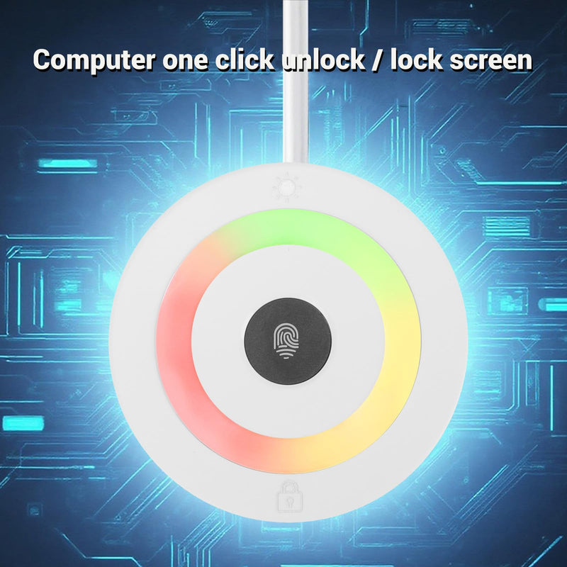 [AUSTRALIA] - USB Fingerprint Reader, Portable USB Mini Fingerprint Scanner, 360 Degree Touch Speedy Matching, Support for windows10 11 PC Laptop Non Password Login 