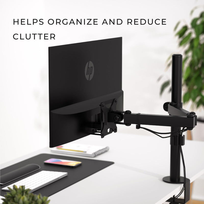 HumanCentric VESA Mount Compatible with HP M-Series Monitors | Fits M24h, M27h, 524sh, 524da, 527sh, 75x75mm & 100x100mm, Mounts to Stand & Arm, M-Series Only, Hardware Included