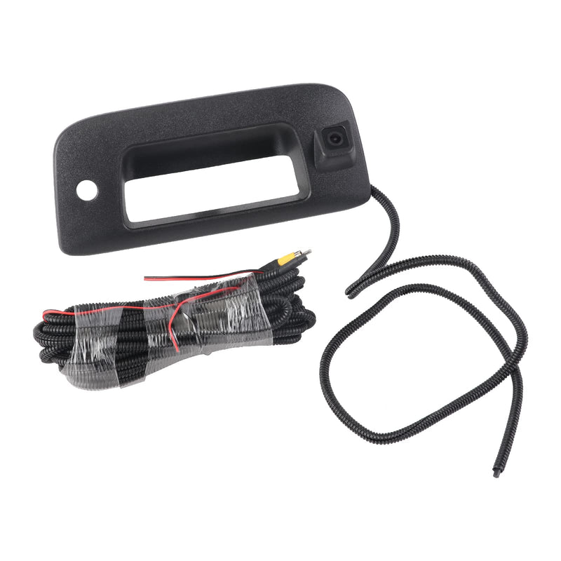 DYRDINSHOW Tailgate Handle Backup Rear View Camera for Chevy Silverado GMC Sierra 1500 2007-2013 2500/3500 Heavy Duty 2007-2014 Reverse Cameras Black GMC Sierra 1500 2007-2013 Silverado Sierra 1500 2500/3500 Black