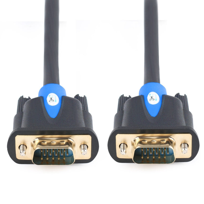 SHD VGA Cable, VGA to VGA HD15 Monitor Cable for PC Laptop TV Projector-15Feet 15Feet
