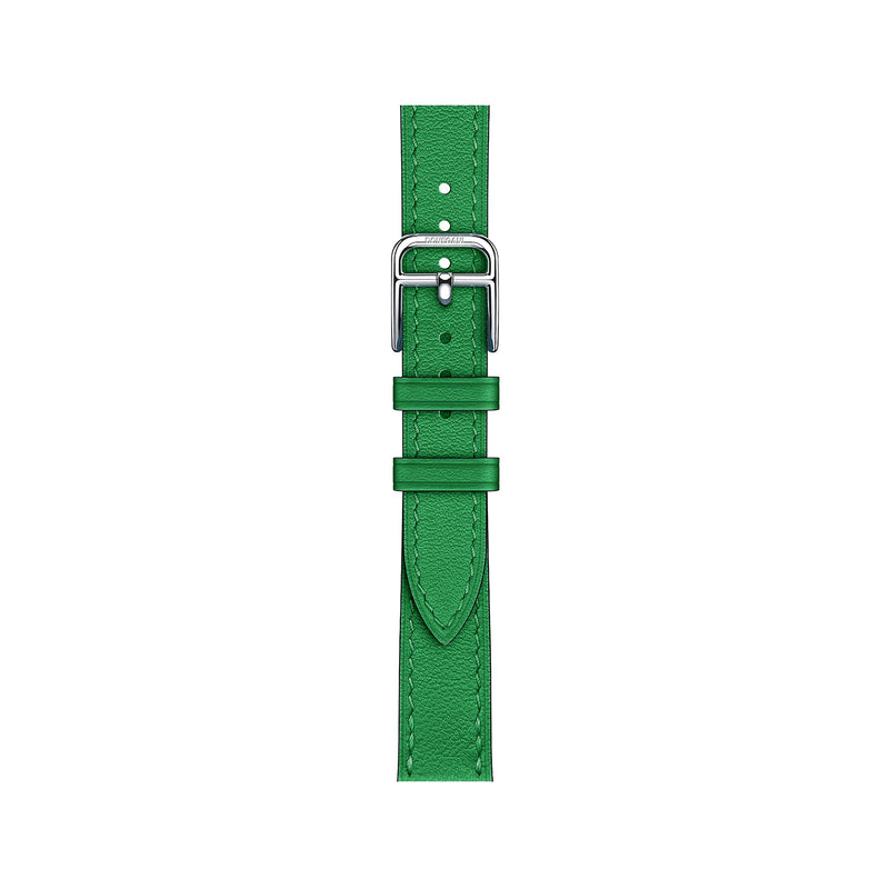LB2 Leather Band for Apple Watch Ultra 2 49mm, Series 10 46mm, 9 8 7 45mm 41mm, SE 6 5 4 44mm 40mm, 3 2 1 42mm 38mm Men Women iWatch, Strap LB2｜Bamboo Green 49mm, 46mm, 45mm, 44mm, (42mm S3/2/1)