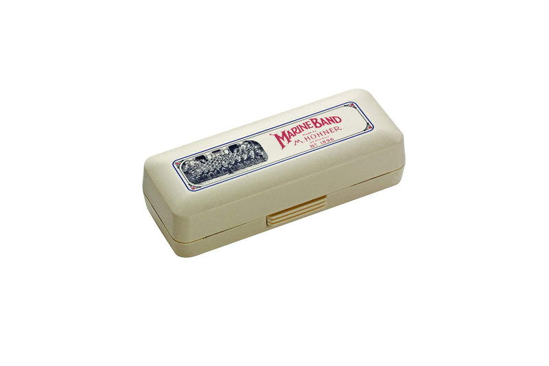 [AUSTRALIA] - Hohner Marine Band 1896 Diatonic Harmonica Silver 