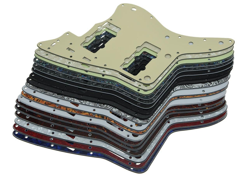 [AUSTRALIA] - Dopro American Vintage Jazzmaster Guitar Pickguard Scratch Plate JM Pickguard with Screws for FD Vintage Jazzmaster Black 3 Ply (BWB) Black 3 Ply (BWB) 
