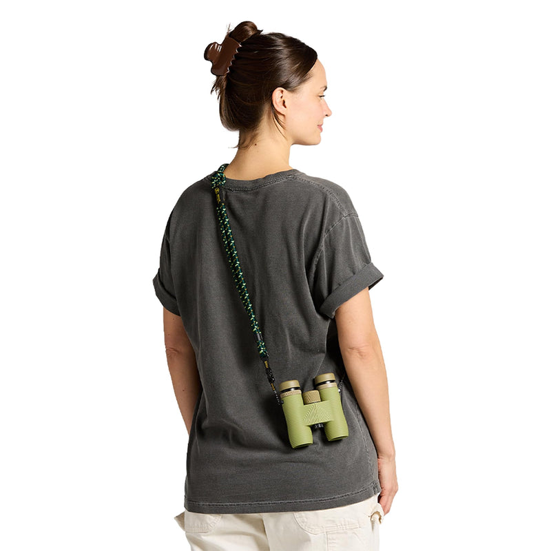 [AUSTRALIA] - Nocs Provisions NocLoc Approach Neck Strap for Binocular/Camera Carry Accessory for Active Hiking & Sightseeing - Backwoods Green 