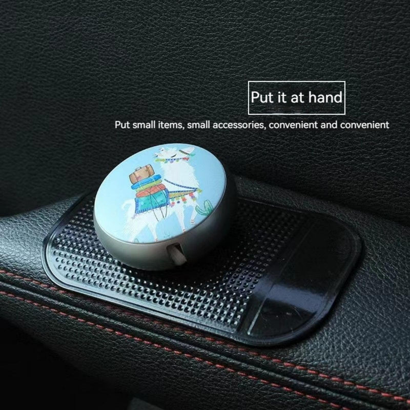 Car Dashboard Anti-Slip Mat, 5-Pack Non Slide pad for car Sticky Extra-Thick Dash Pad for Radar Detector, Cell Phone, Sticky Mat and Anti Slip Pad/Car Dash Accessories
