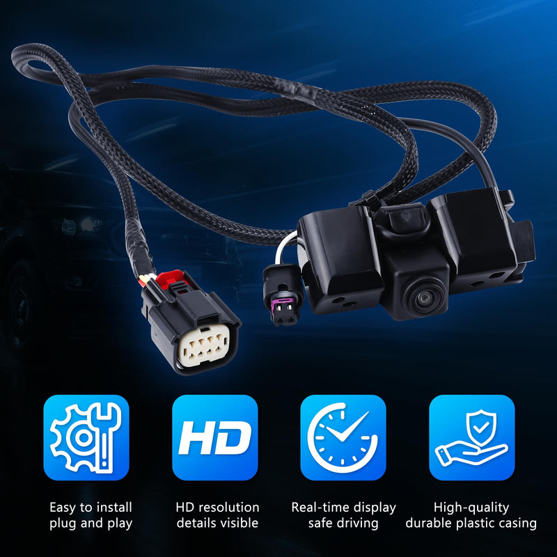 Rear View Backup Camera for Chevy Silverado Sierra 1500 84062896 | Park Assist Reverse Camera Compatible with Chevrolet Silverado 2016-2019 for GMC Sierra 1500 2500 3500 Replace 23363727