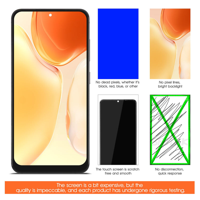 INCELL for Samsung Galaxy S24 Screen Replacement for Samsung S24 LCD Display SM-S921B SM-S921W SM-S921U LCD Digitizer Touch Screen Assembly with Frame