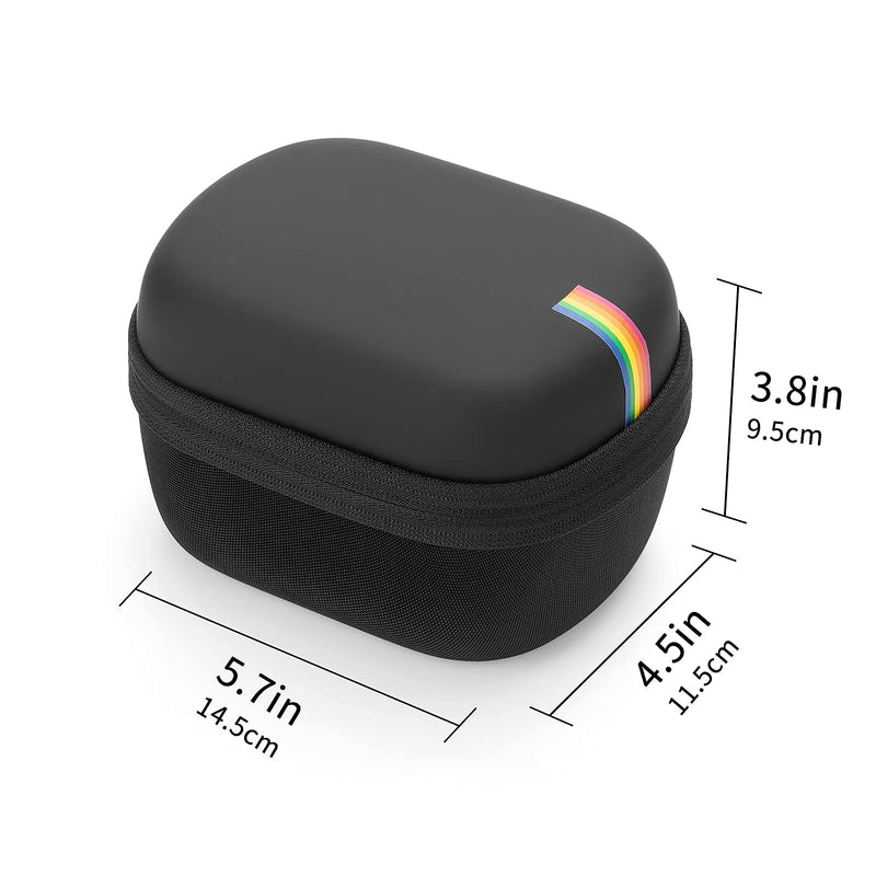 Yinke Case for Instant Camera, Hard Organizer Portable Carry Travel Cover Storage Bag Black