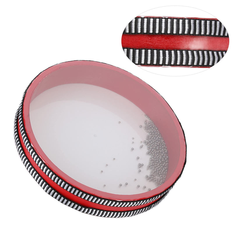 [AUSTRALIA] - Drum, Iron Sand Soft Waves Drum, Percussion Sea Drum with Fillable Sealing Port and Hardwood Shell Light Rhythm Sea Drum 