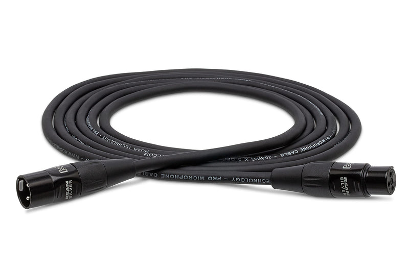 Hosa HMIC-030 Pro Microphone Cable, REAN XLR3F to XLR3M, 30 Feet