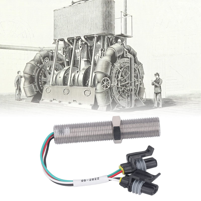 Ouitble Inductive Proximity Sensor, 5/8 M16 Magnetic Pickup UNaF Stainless Steel MSP6732 Generator MPU Speed Sensor Distance Detection Module for Robot Obstacle Avoidance/1291