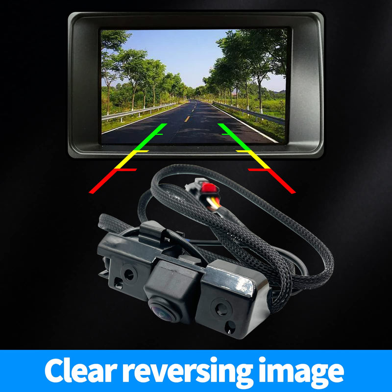23244435 Rear View Backup Camera Compatible with Chevy Silverado GMC Sierra 2500HD 3500HD 2016 2017 2018 2019 Night Vision BackupCamera Replaces 84079952