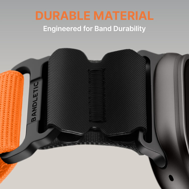 Bandletic Tactical Strap and Stretchy Band Compatible with Apple Watch