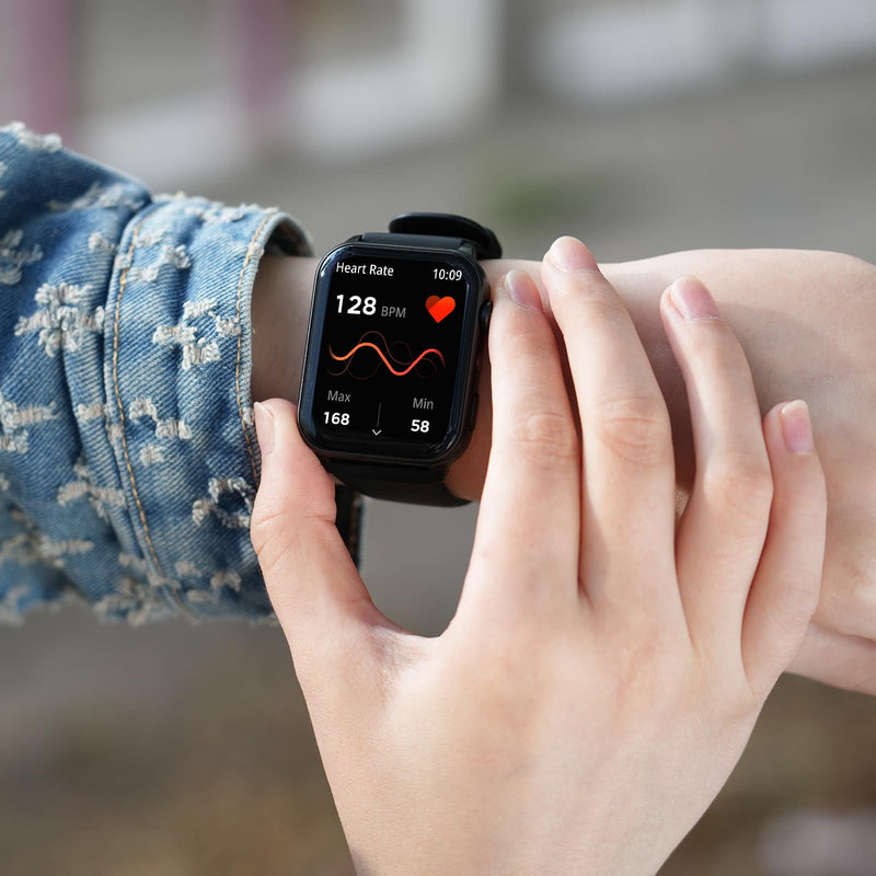 Smart Watch For Men Women,1.91" HD Screen Fitness Tracker With LED Flashlight,100+ Sport Modes Fitness Watch,Fitness Tracker Heart Rate/Sleep/Stress, IP68 Waterproof, Mens Watches For Android/IOS