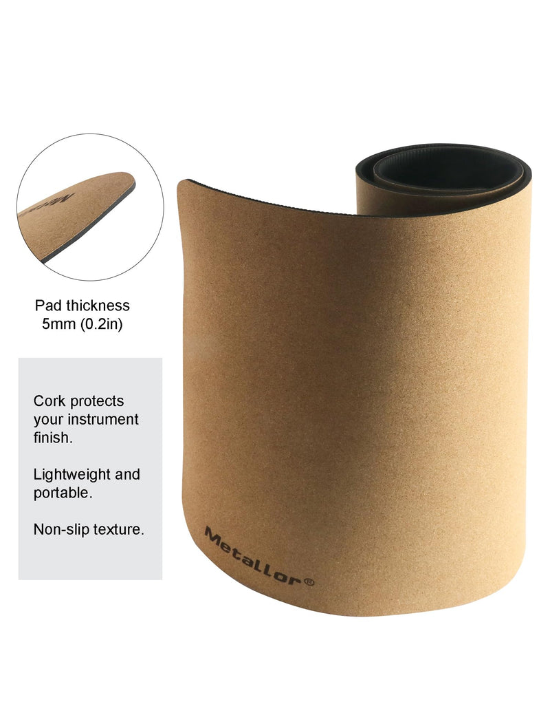 Metallor Guitar Work Mat String Instruments Mat Pad Luthier Workstation Anti-Slip Clean Maintenance Bench Pad for Electric Guitar, Acoustic Guitar, Bass, Banjo, Ukulele, Violin, Mandolin etc.
