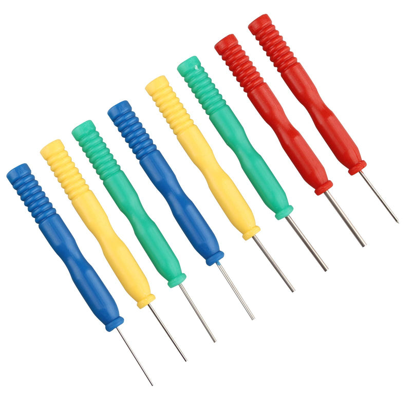 HALJIA Pack of 8 Non-Stick Stainless Steel Hollow Needle Desoldering Disassembly Tool IC Extraction for Capacity Electronic Components