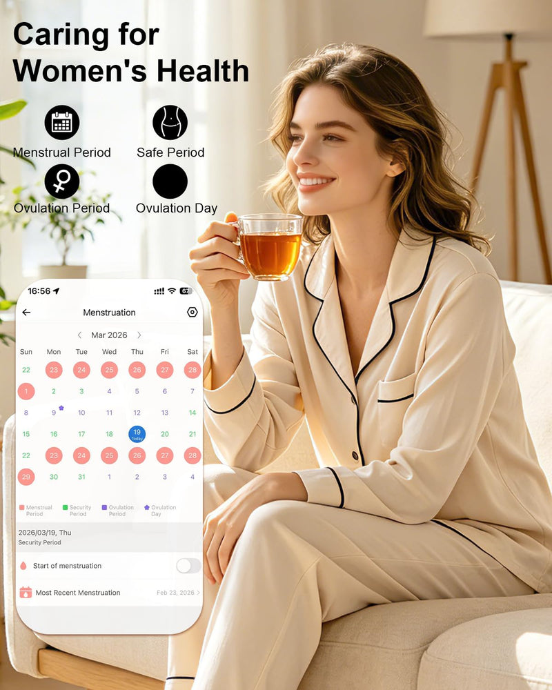 Smart Watch for Women, 1.27" Fitness Watch with Bluetooth Make & Answer Calls,24H Heart Rate/SpO2/Sleep Monitor,120+ Sport Modes IP68 Fitness Tracker Compatible with iOS & Android (4 Straps)