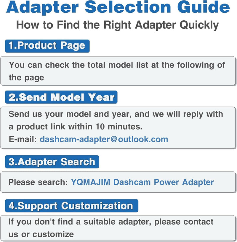 Dashcam Power Adapter,(10P TypeC) Compatible with Select Chrysler,Dodge Ram | Auto Rearview Mirror to Dash Cam Power Adapter,Built-in USB to Mirror Camera GPS Charger Adapter Cable