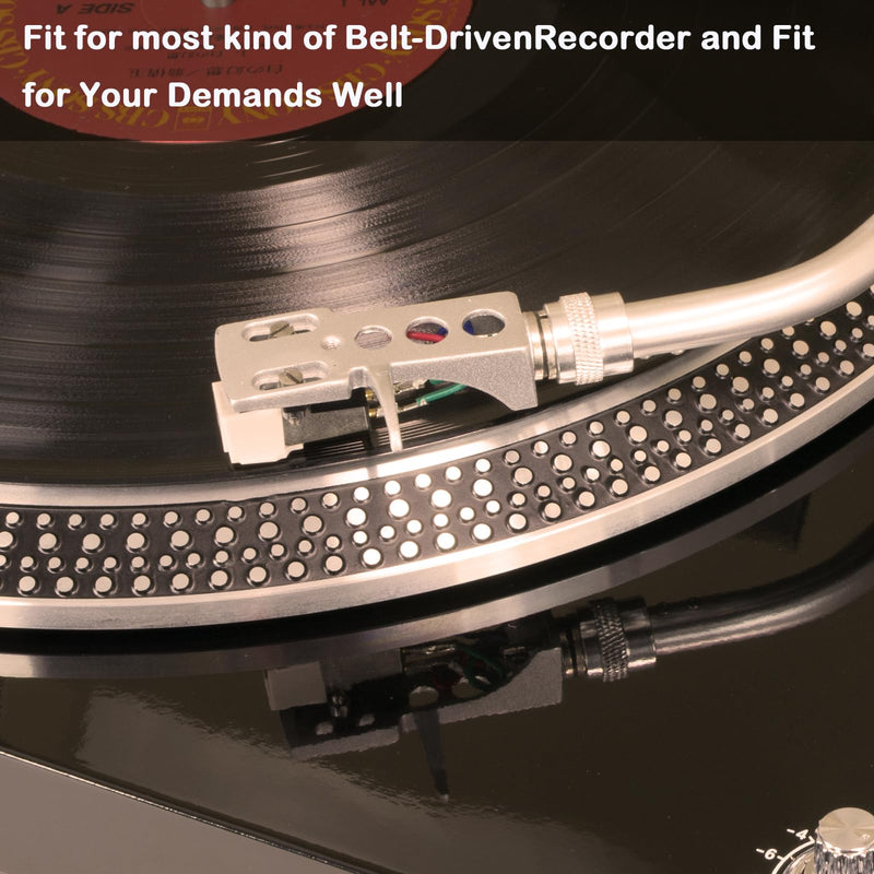 [AUSTRALIA] - 3 Pieces Turntable Belt Different Specifications Machine Recorder Rubber Belt for Repair Replacement Maintenance Most Kinds of Belt-Driven Turntables, 172MM 