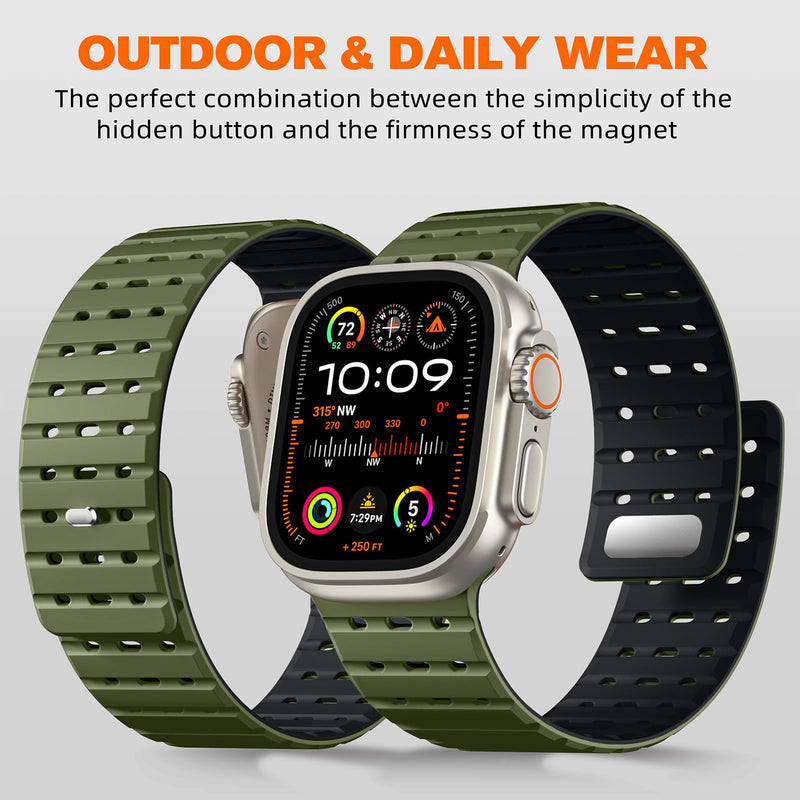 Bandletic Magnetic Band and TPU Strap Compatible with Apple Watch