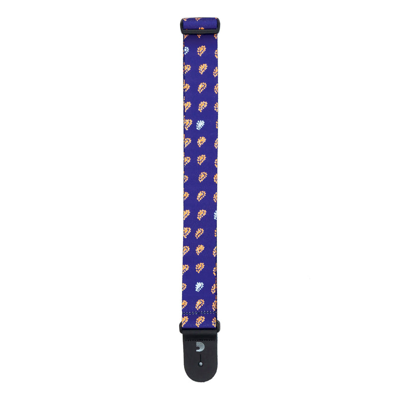 D'Addario Guitar Strap - Guitar Accessories - Electric Guitar Strap, Acoustic Guitar Strap, Acoustic Electric Guitar Strap & Bass Guitar Strap - Polyester - Paisley Critters
