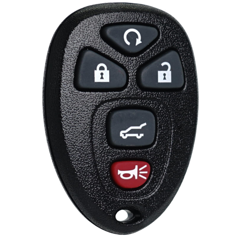 Keyless Entry Remote Control Key Fob Replacement Fits for Chevy Traverse 2007-2016 Tahoe Suburban GMC Acadia Yukon XL Buick Enclave Cadillac Escalade Saturn Outlook OUC60270 OUC60221 15913415