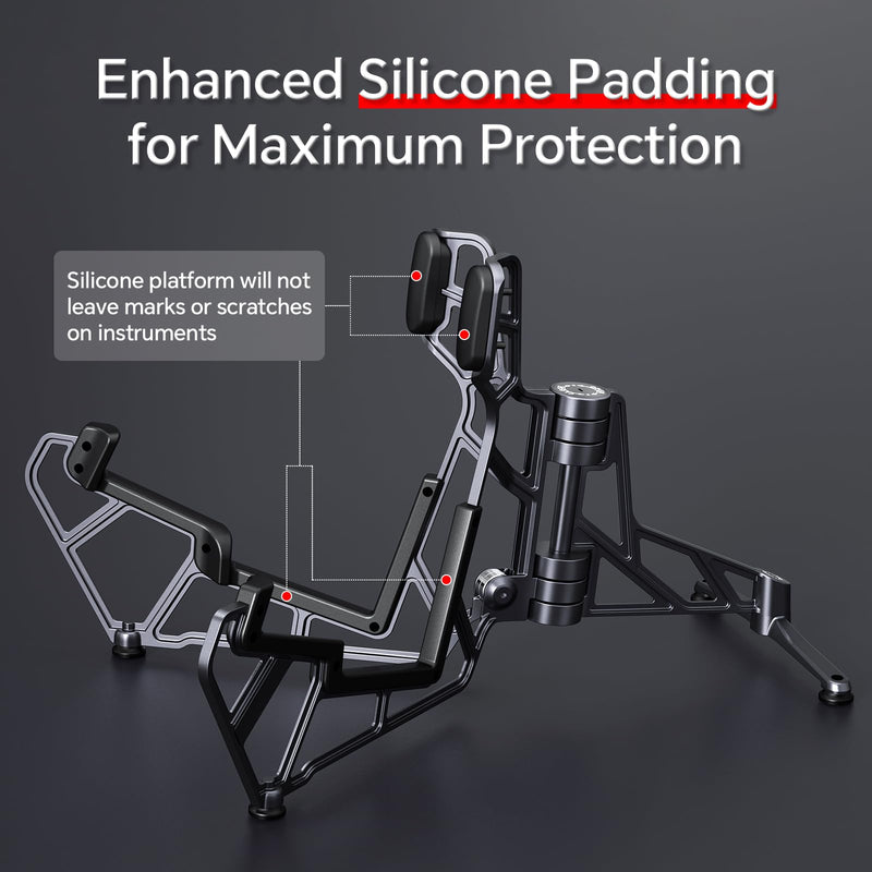 [AUSTRALIA] - Xvive Guitar Stand G1 Deluxe Guitar Stand Floor for Electric/Acoustic/Bass guitar, Designed in Germany with Ultra Sturdy, Portable, Foldable Structure 