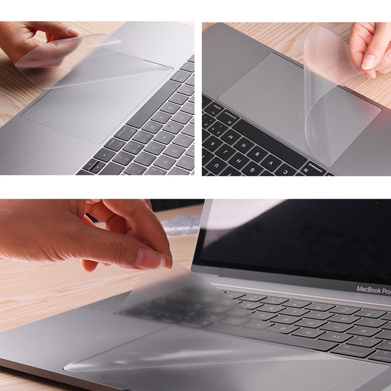 Se7enline Compatible with MacBook Air 13" (2018-2021/2022) Trackpad New Protector (2 PCS) Touch Pad Cover Unti-Scratch Unti-Water for MacBook Air 13.3" M1 A2337/A1932/A2179, Clear/Transparent 13'' Macbook Air (2018-Now Version)