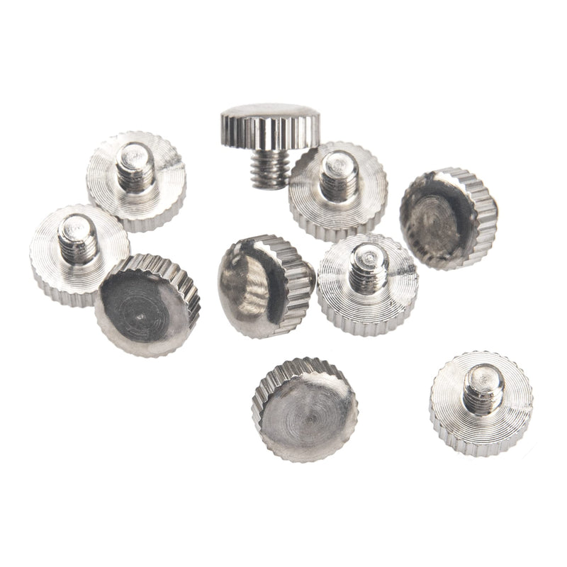 [AUSTRALIA] - 10Pcs Yootones Trumpet Slide Finger Ring Holder Screw Compatible with Trumpet Accessory Replacement (Silver) 