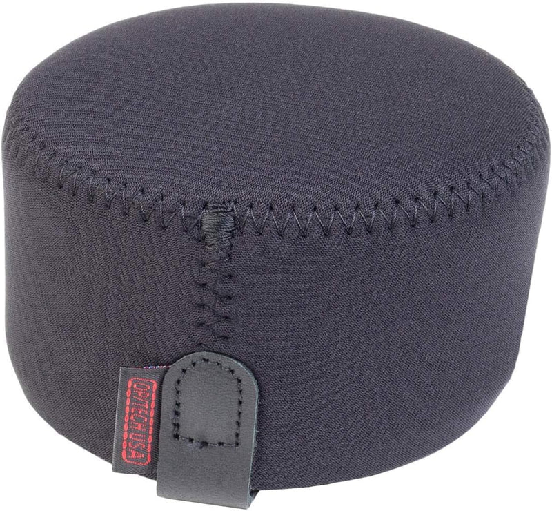 OP/Tech USA Hood Hat – Universal Lens Cap for DSLR & Digital Cameras | Neoprene Camera Lens Hood, Soft Cap for Camera Lens & Protection - Medium (Black) - Made in USA 0-8 Black