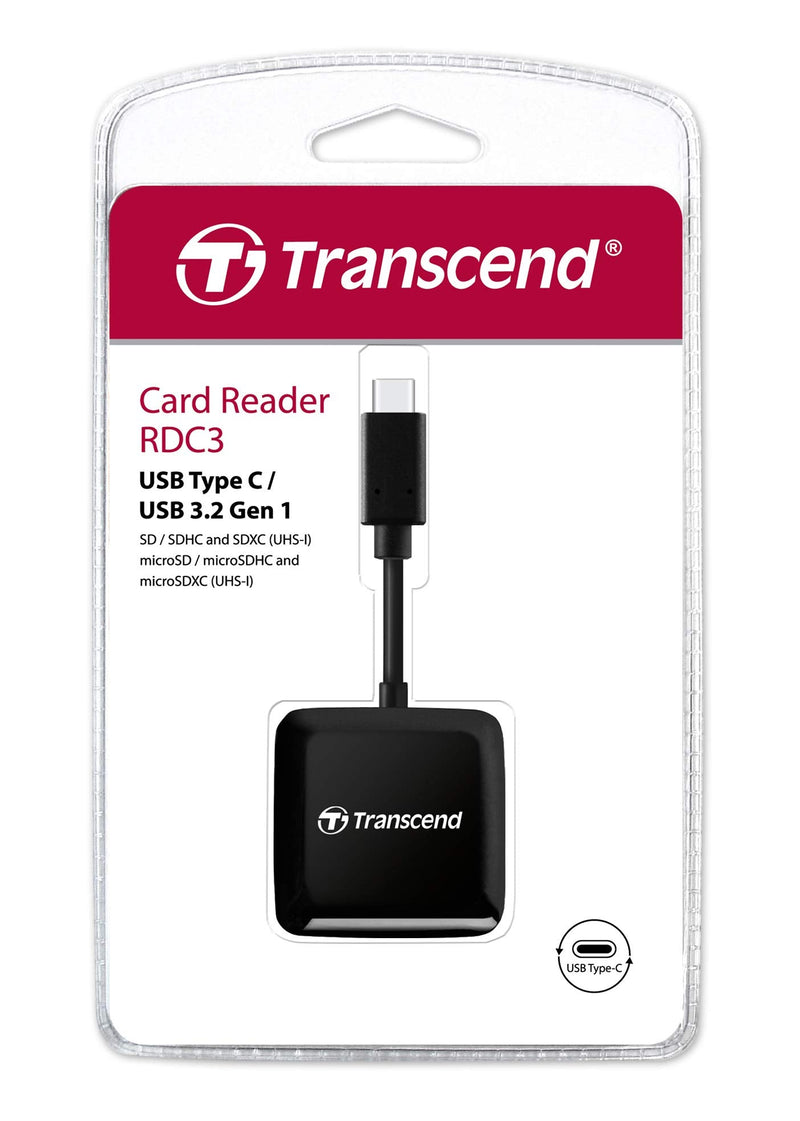 Transcend USB 3.2 Gen 1 USB Type-C Multifunctional Card Reader TS-RDC3