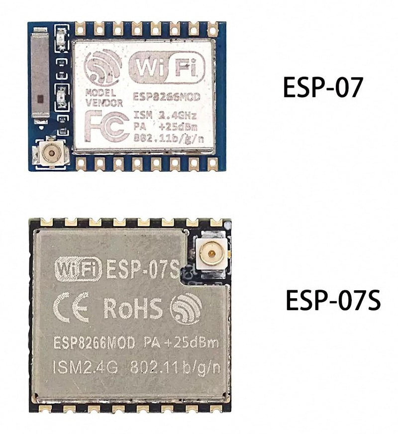 2 pcs ESP8266 ESP-07 Remote Serial Port WiFi Transceiver Wireless Module AP+STA-