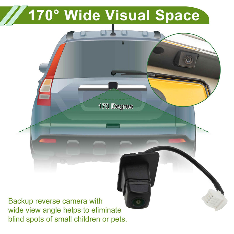 Car Park Assist Camera Rear View Backup Reverse Camera for Subaru Crosstrek 2018-2023 No.86267FL000 1 Pcs