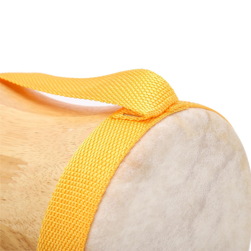 Hand Drum, Bongos For Adults Sheepskin Drum Top Hand Drums For Adults with Stick For Performances, Parties and Music Festivals (Yellow)