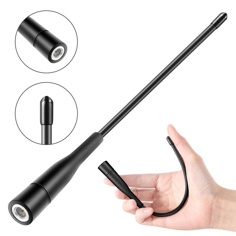 Meshtastic High Gain 915MHz LoRa Whip Antenna, 10dBi Long Range SMA Male Directional Antenna for ESP32 LoRa V3 Development Board 915MHz LoRa Module with 10cm IPEX Extension Cable (2 Sets), Slinkdsco 2 Sets Antenna with 10cm Cable
