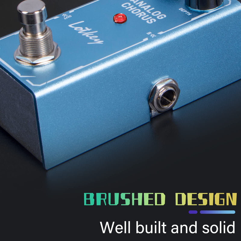 [AUSTRALIA] - Analog Chorus Guitar Pedal, Lotkey Electric Effects Pedals Mini Single Type DC 9V True Bypass 