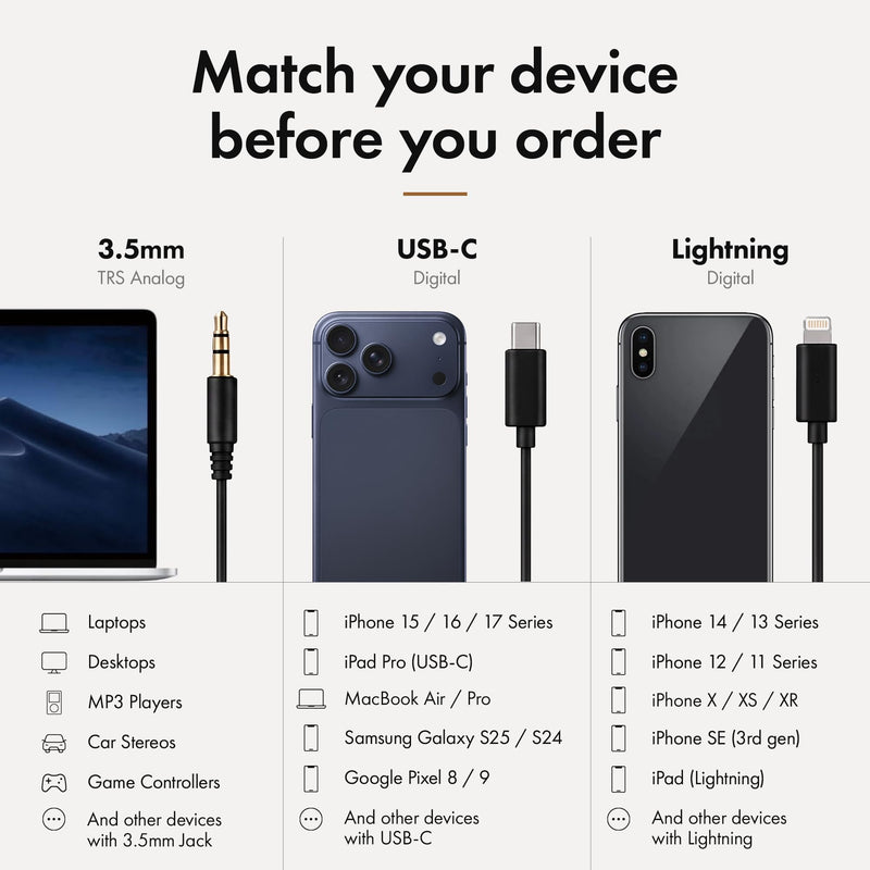 Symphonized Premium Wooden 3.5mm Jack Wired Earbuds with Microphone & Volume Control, Plug in Ear Headphones Wired Earphones with Mic, Corded Ear Buds Wire for Computer, Laptop & Phone with Aux Cord Aux 3.5mm Black
