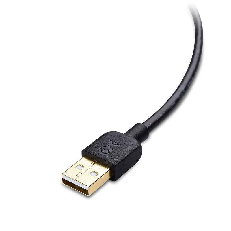 Cable Matters USB to Serial Adapter Male to Male Cable (RS232 to USB 2.0, Serial to USB, USB to DB9) 6 Feet, Support Windows 11/10/8/7/Vista/XP, macOS 11.0 or Later.
