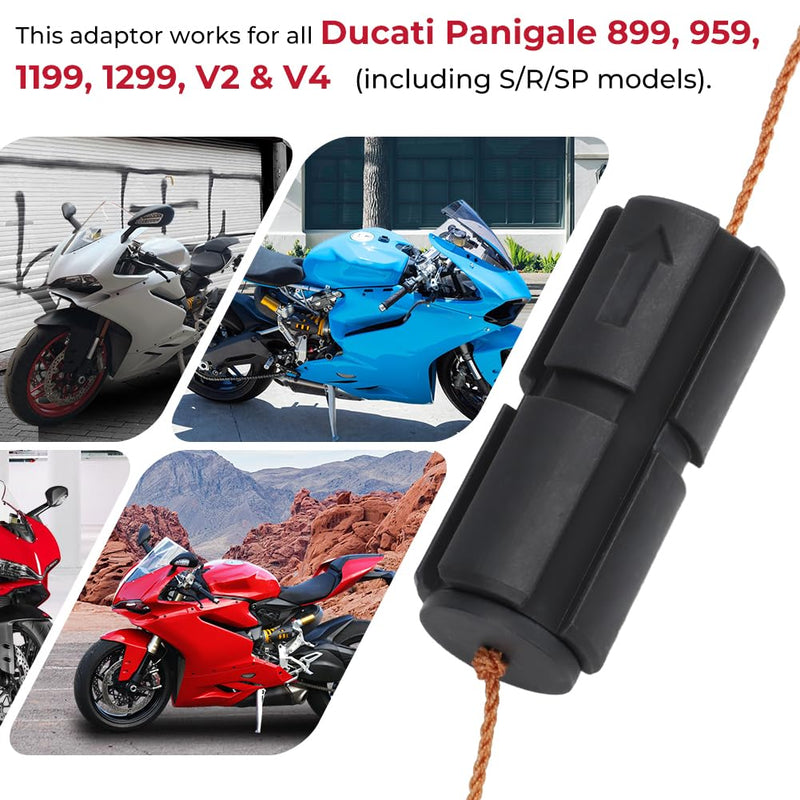 Stem Mount Adaptor for Quad Lock Rokform Effortlessly Mount Your Phone for Ducati Panigale-Perfect Phone Mount Solution