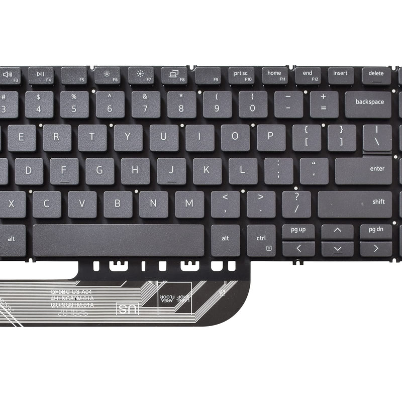 SUNMALL Replacement Keyboard Compatible with Dell Inspiron 15 5501 5502 5508 5584 5590 5593 5594 5598.Inspiron 15 3501 3502 3505.Inspiron 15 7000 7590 7591 7791 Latitude 3510 US Layout No Backlit