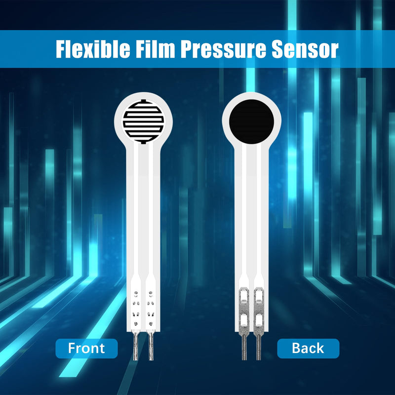 DF9-40 Force Sensor, Pressure Sensor, Thin Film Pressure Sensors, Force Sensitive Resistance, Diameter 10 mm, High-Precision Resistance Sensor for Pressure Detection (30 g - 10 kg), Pack of 2
