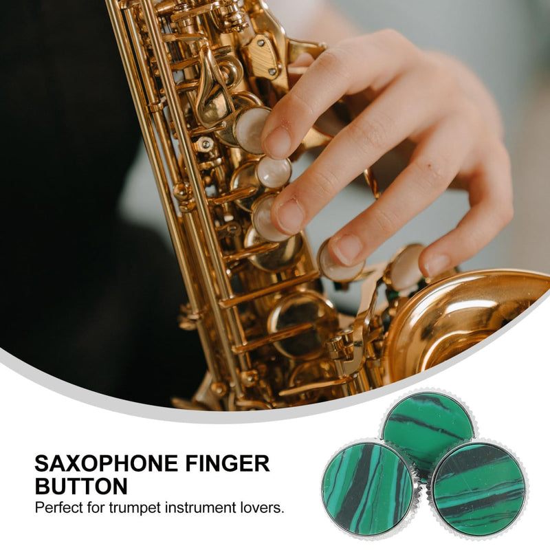 3pcs Trumpet Valve Finger Buttons Trumpet Key Buttons Replacement Repairing s Wind Accessories
