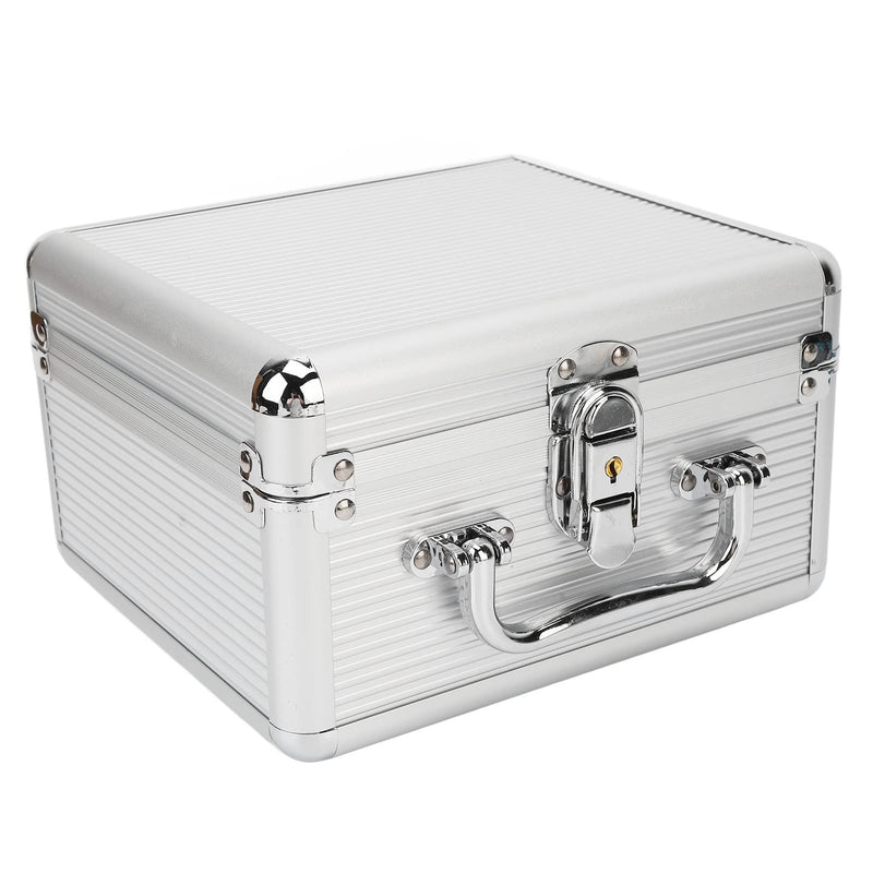 20 Bays 2.5in Hard Drive Storage Box with Safety Lock 2 Keys ABS Handle Shockproof Hard Drive Case with Cushioning Pad and Handle, Suitable for 2.5in Hard Drives