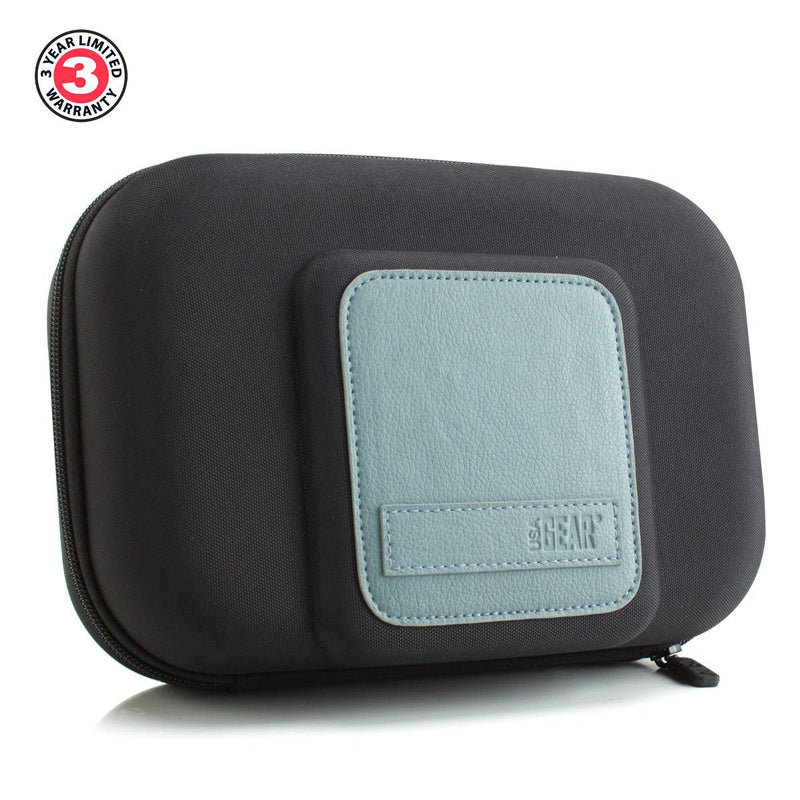 USA GEAR Square Terminal Case Compatible with Square Terminal Cash Register, Square Terminal Printer Paper, and Card Reader Accessories - Water Resistant Exterior and 3 Removable Pouches - Black