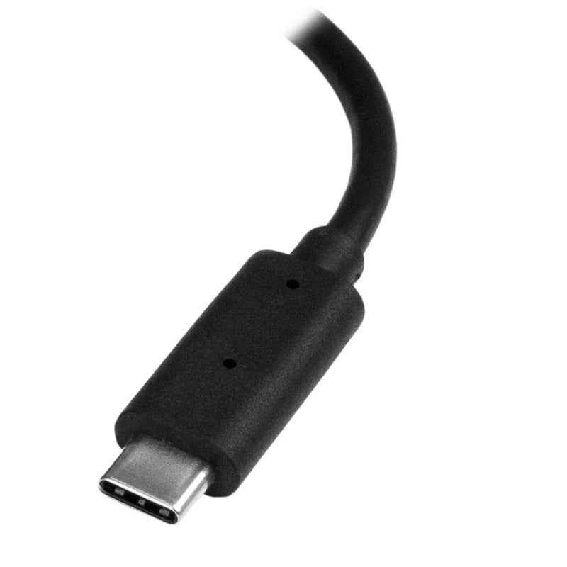 StarTech USB-C to VGA Adapter, 1920 x 1200, TAA, HD video (CDP2VGASA) | USB-C to VGA monitor or projector, Presentation Mode toggle