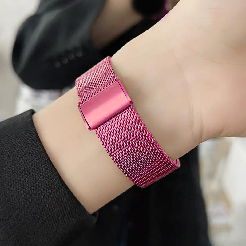 Smart Watch for Women, 1.2" Display 100+ Sports, IP68 Waterproof | Fitness Tracker with Heart Rate, Sleep & Female Cycle, Adjustable Fit, iOS & Android Compatible, W02-Rose Pink