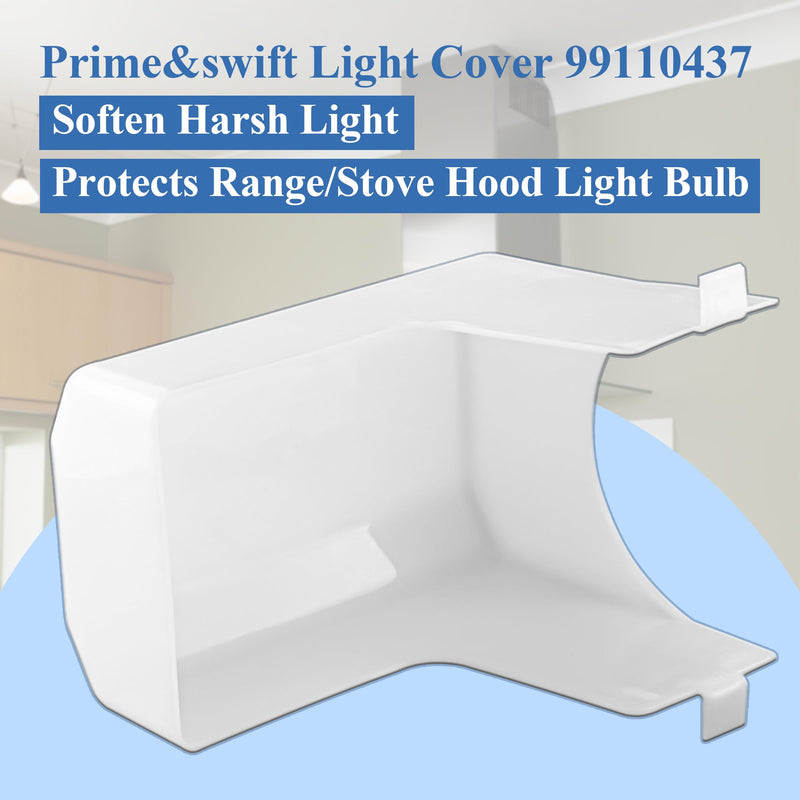 [AUSTRALIA] - 99110437 Range Hood Light Cover fit for Broan Nutone 41000 40000 42000 45000 BP43 S99110437 99110437 fit for Broan Range Hood Light Cover prime&swift 